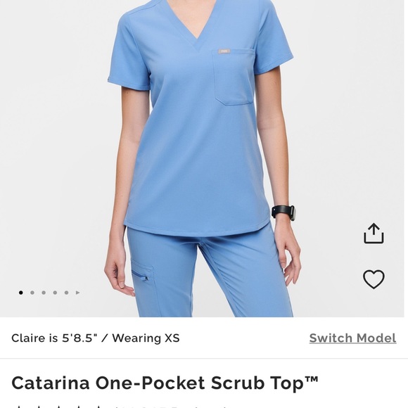 Figs Ceil Blue S/XS set - Picture 5 of 5